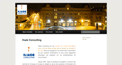 Desktop Screenshot of iliadeconsulting.com